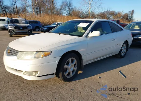 2002 Toyota Camry Solara Sle V6 z USA, uszkodzony, nr VIN 2T1CF28P82C547194